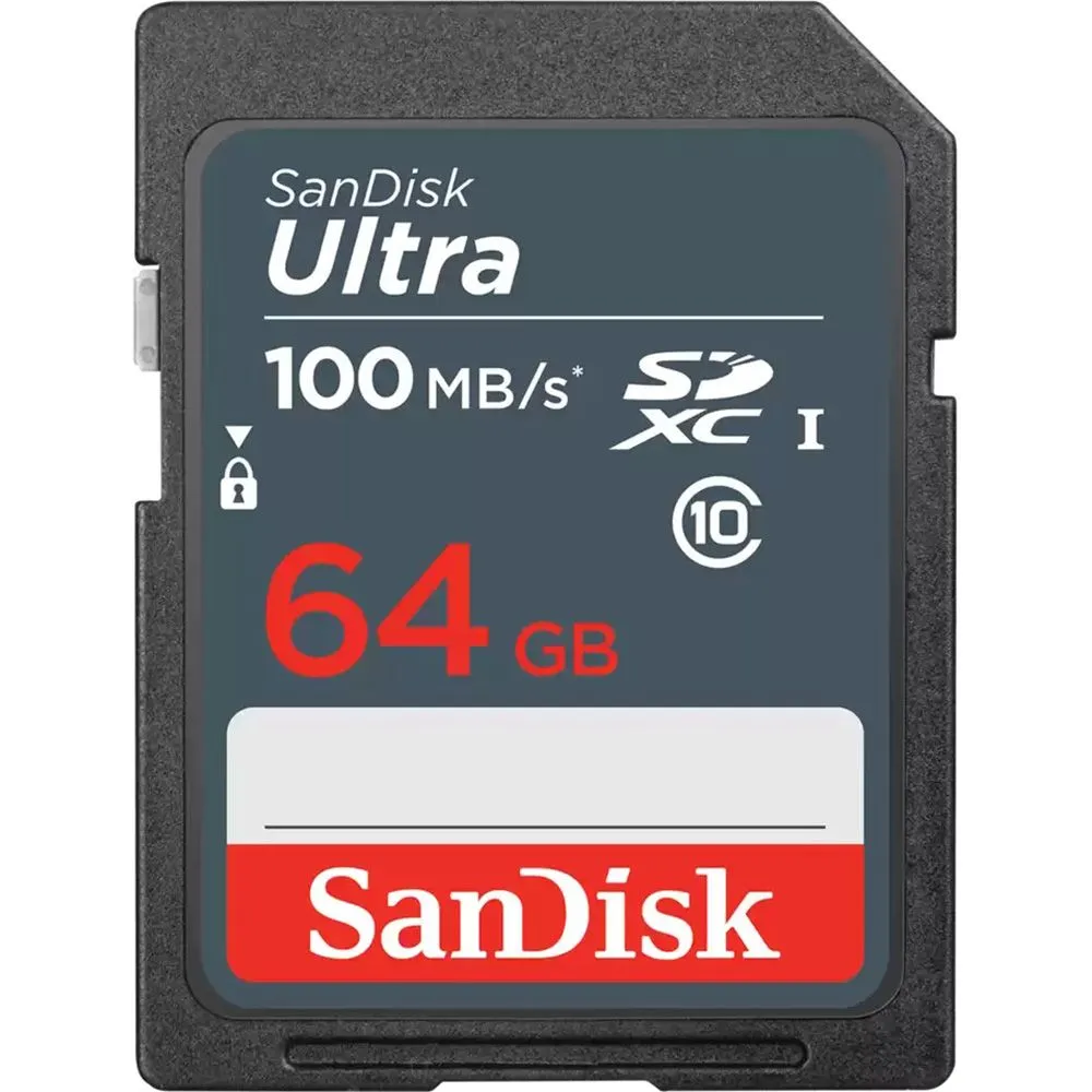 Anúncio: Memória SD SanDisk Ultra 100 MB/S C10 64 GB