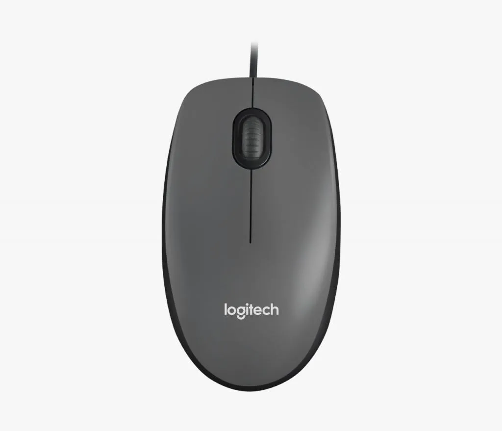 Mouse Logitech M100 PRETO/CINZA 910-001601