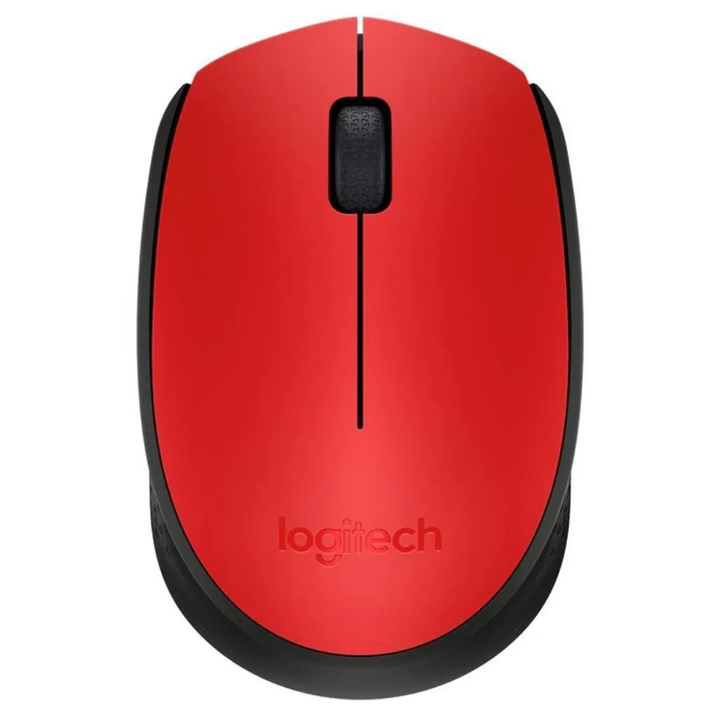 Mouse Logitech M170 Vermelho sem fio 910-004941