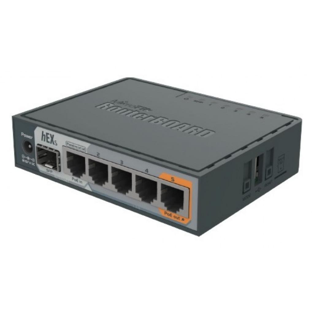 Mikrotik Routerboard RB760iGS Hex S 880MHz 256MB Roteador Gigabit Ethernet