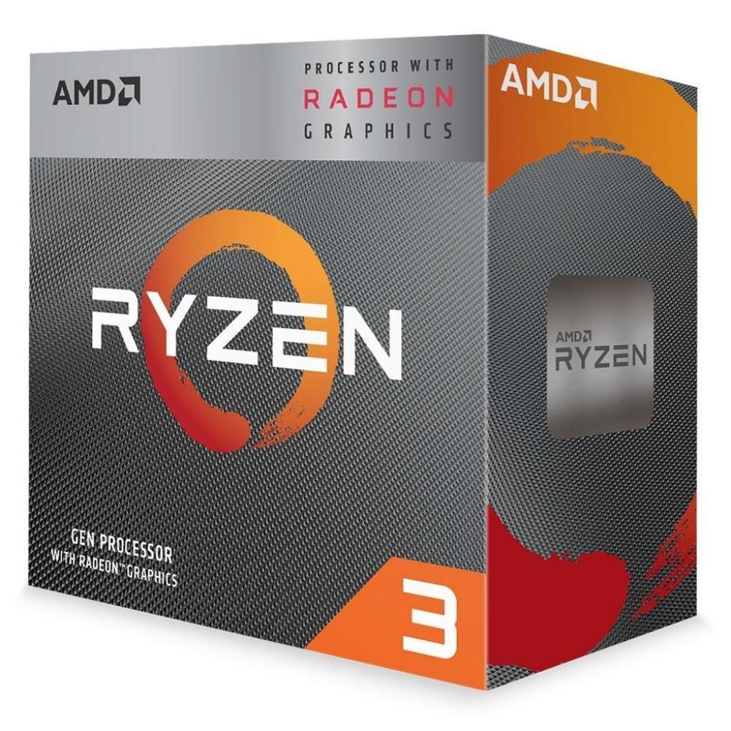 Processador  Amd AM4 Ryzen R3-3200G 3.6GHz 6MB Processador Quad-Core Com Gráficos Radeon Vega 8