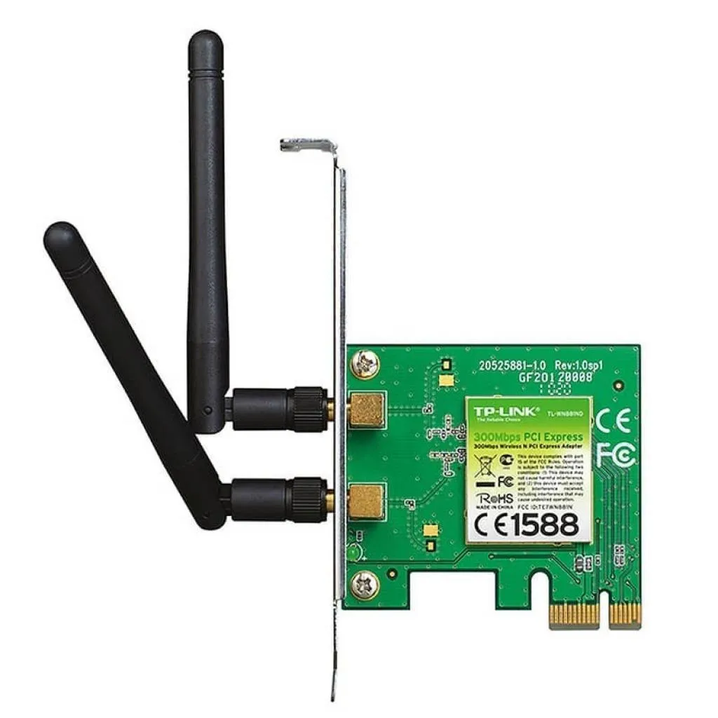 Placa Wireless Pci Express Tp-Link TL-WN881ND 300Mbps