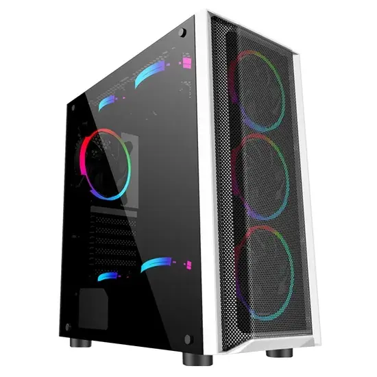 Anúncio: Gabinete Satellite K382 Branco/Preto Com 8 Coolers