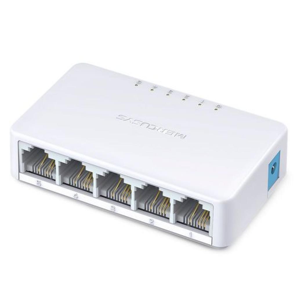 Hub 5 Portas Mercusys MS105 10/100Mbps Fast Ethernet