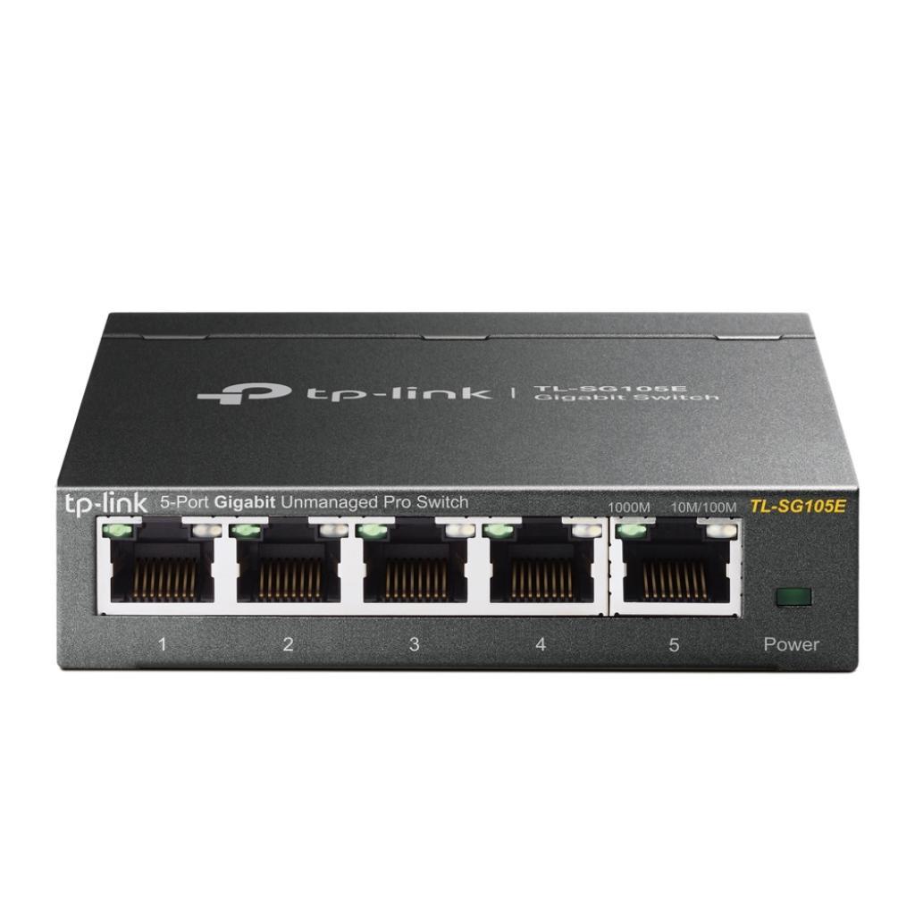 Hub 5 Portas Tp-Link TL-SG105E Easy Switch Gigabit Ethernet