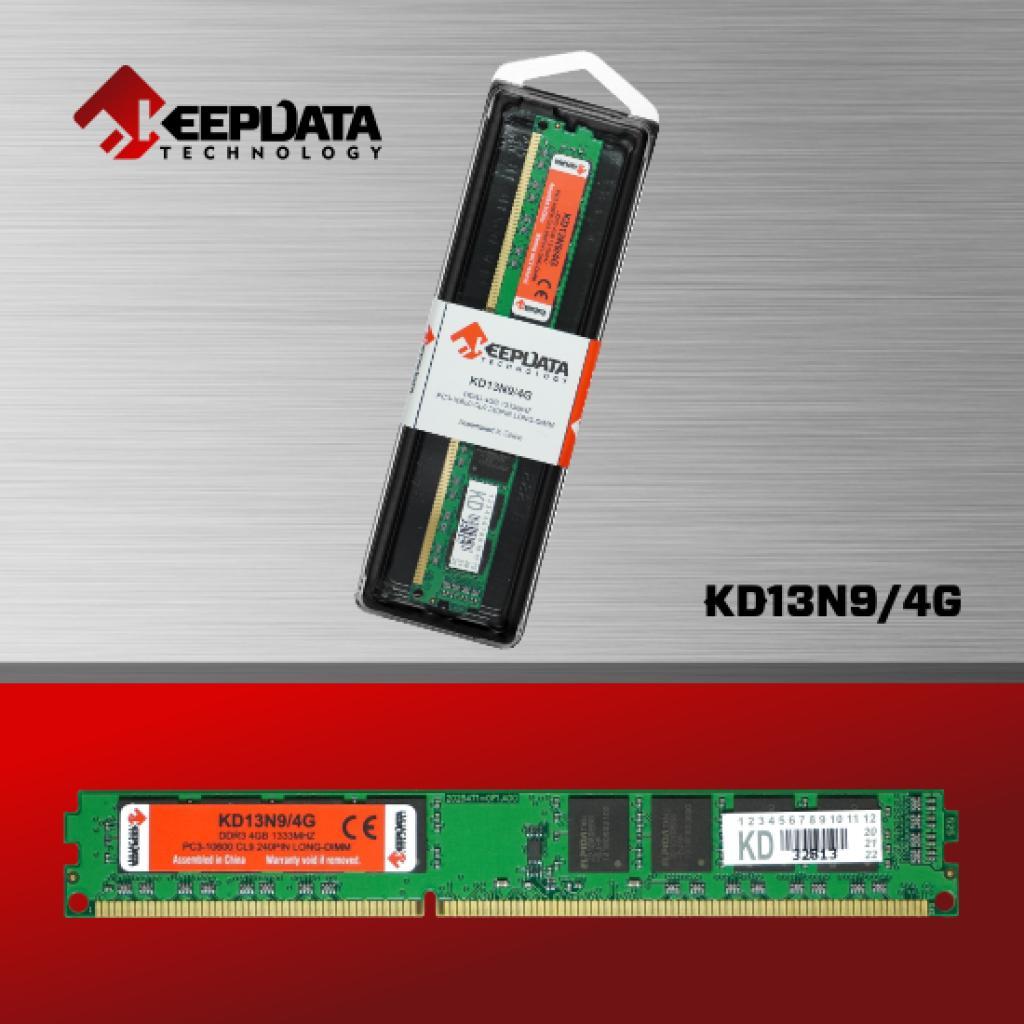 Anúncio: Memória DDR3 4GB 1333MHz Keepdata KD13N9/4G