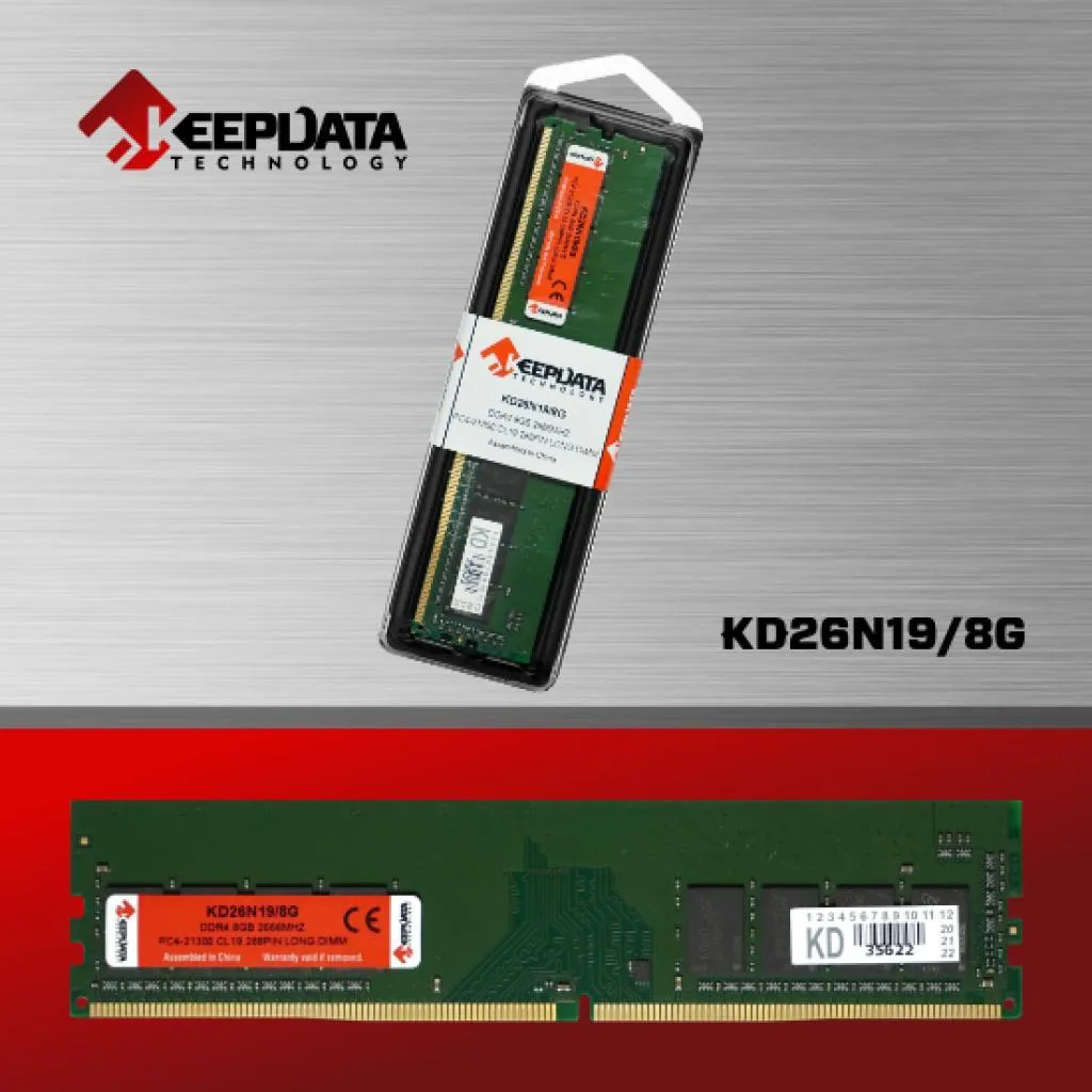 Memória DDR4 8GB 2666 Keepdata KD26N19/8G