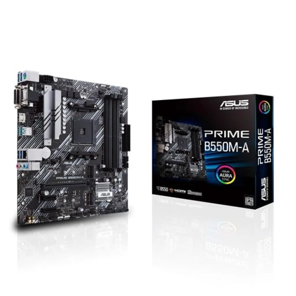 Anúncio: Placa Mãe Amd AM4 Asus B550M-A Prime Micro-Atx Chipset B550