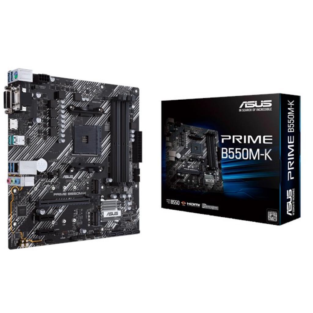 Placa Mãe Amd AM4 Asus B550M-K Prime Micro Atx DDR4