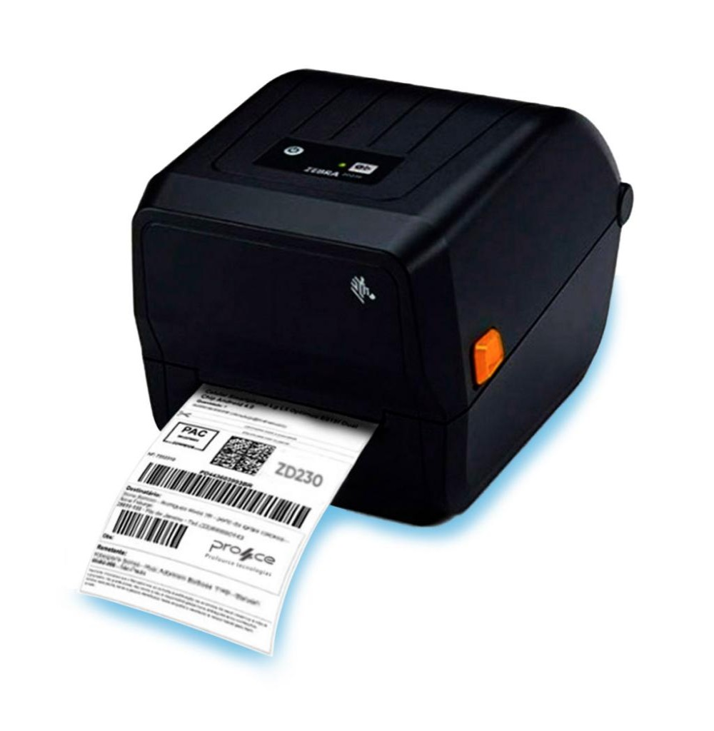 Impressora ZEBRA ZD230T Etiqueta Termica 4"