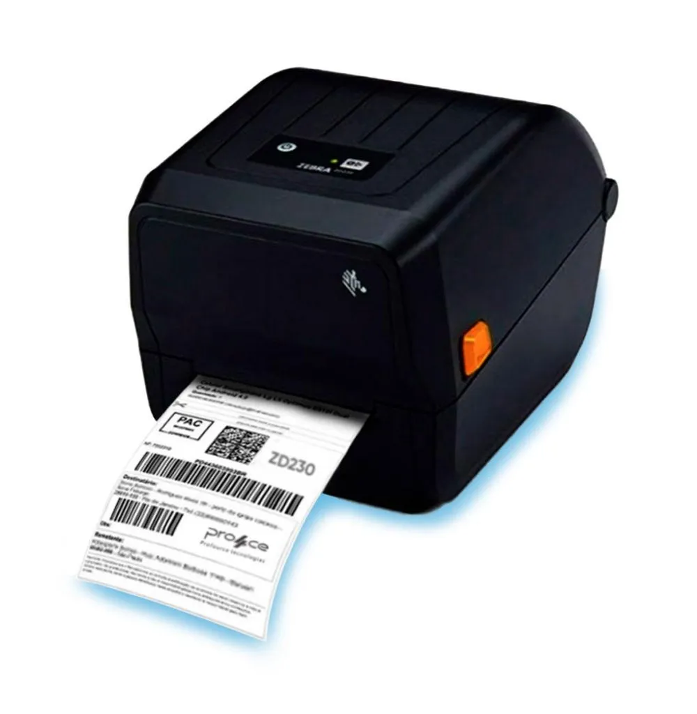 Impressora ZEBRA ZD230T Etiqueta Termica 4"