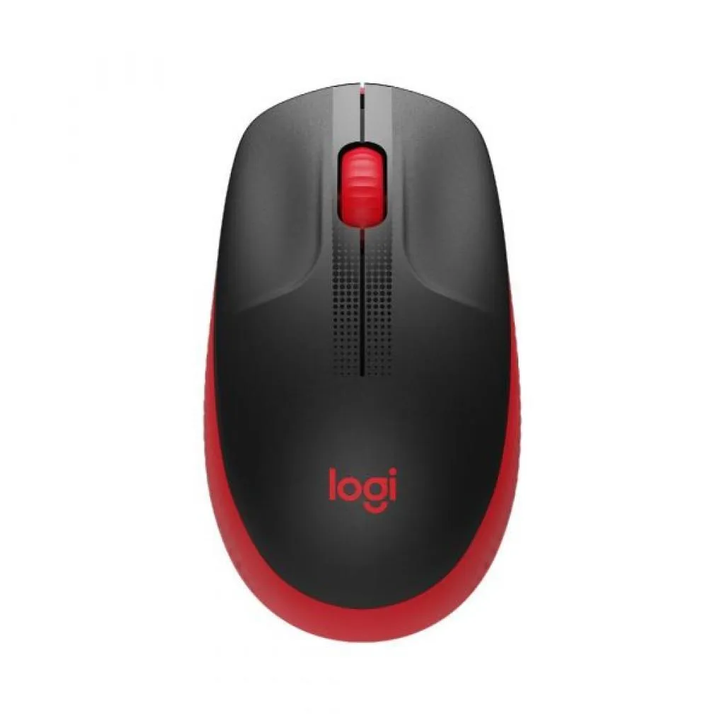 Mouse Logitech M190 PRETO/VERMELHO 910-005904