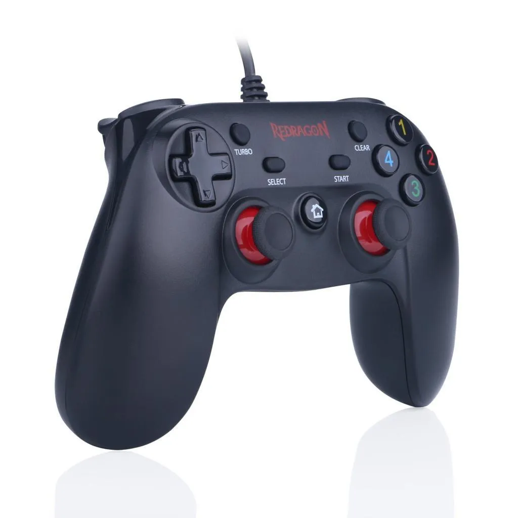 Controle Redragon G807 Saturn Com Fio Preto