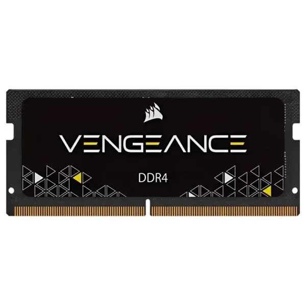 Memória RAM Corsair Vengeance DDR4 8GB 2400MT/s CL16 SO-DIMM para Notebook - Preto (CMSX8GX4M1A2400C16)