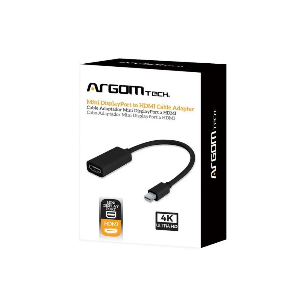 Adaptador MINI DISPLAYPORT P/HDMI ARGOM ARG-CB-0042