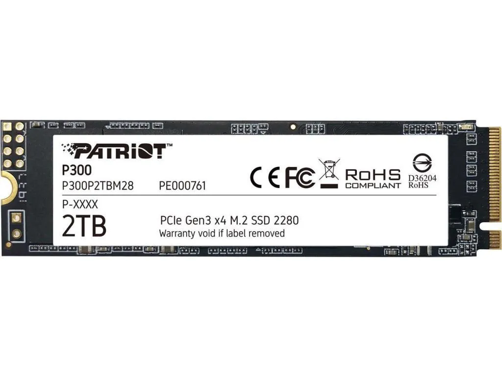 HD SSD M.2 2TB PATRIOT P300P2TBM28 NVME