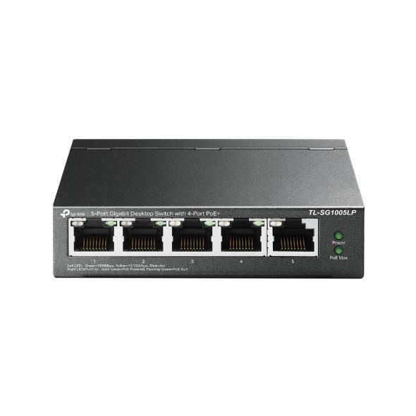 Hub 5 Portas Tp-Link TL-SG1005LP 10/100/1000 POE+