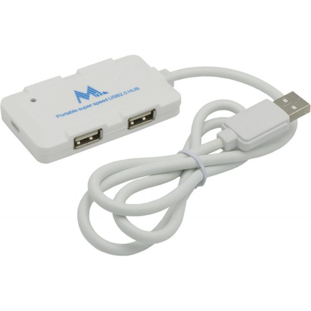 Hub 4 Portas Mtek HB-8102W 4 USB2.0 Branco