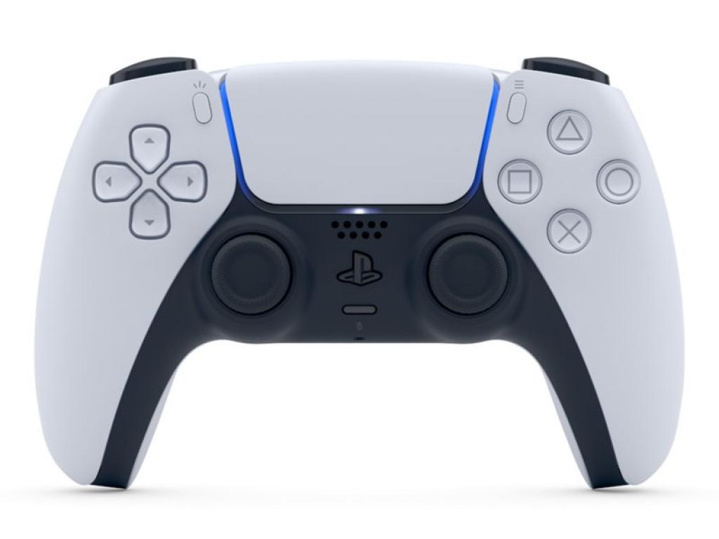 Controle Sony Dualsense Wireless Para PS5 Preto E Branco