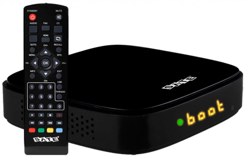 Conversor Digital Satellite A-DTR07 Para TV Digital