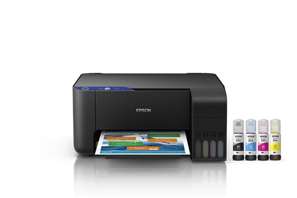 Impressora Multifuncional Epson Ecotank L3210 Bivolt Com Sistema Bulk Ink