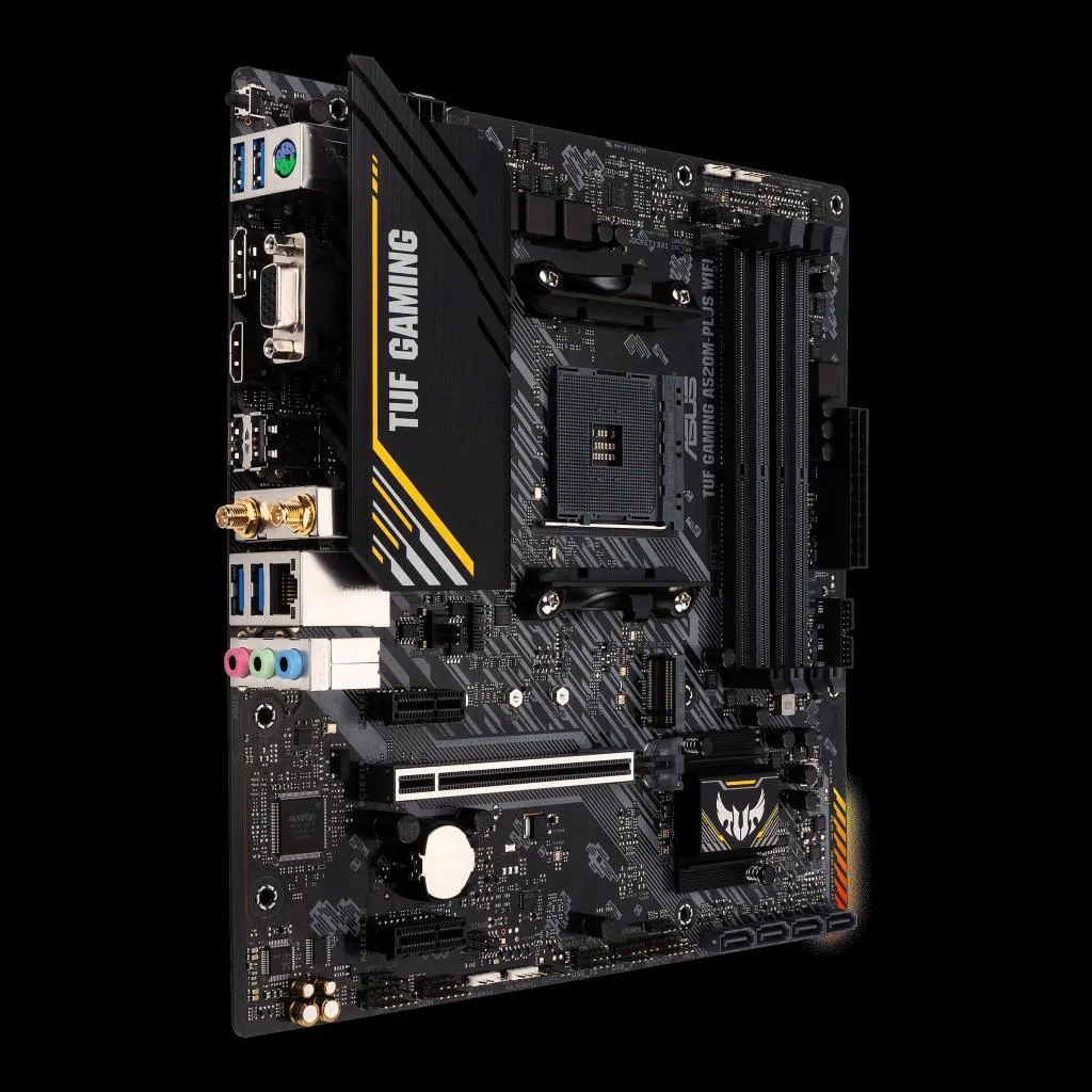 Anúncio: Placa Mãe Amd AM4 Asus A520M-Plus Tuf Gaming WIFI Micro Atx
