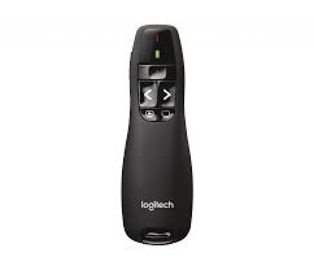 Projetor Sem Fio Logitech R400 Com Laser Vermelho