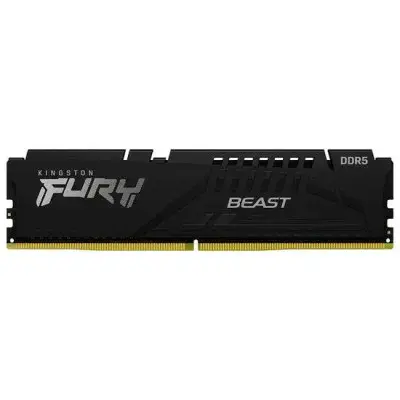 Memória Kingston Fury Beast Black DDR5 16GB 5200MHz