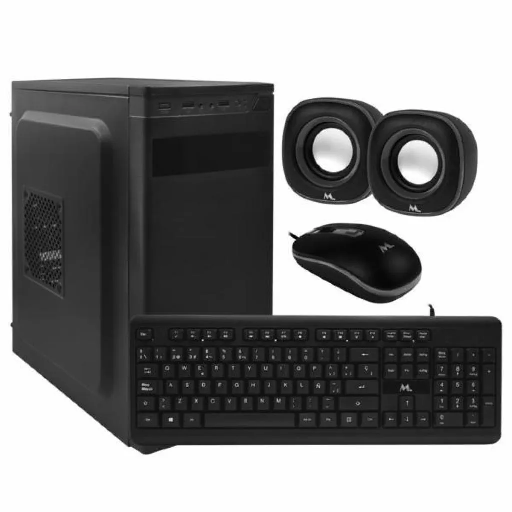 Kit Gabinete Mtek DK01 Com Teclado Layout Espanhol