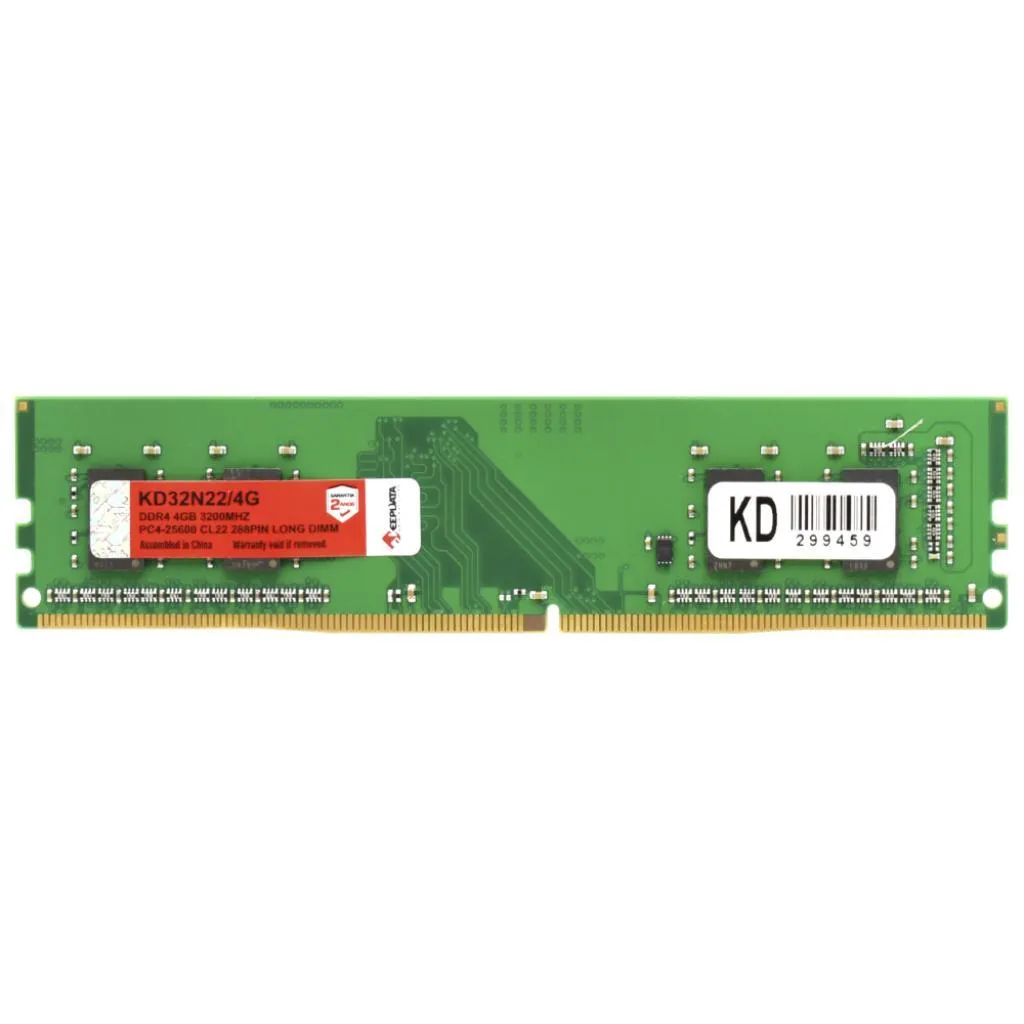 Memória DDR4 4GB 3200MHz Keepdata KD32N22/4G