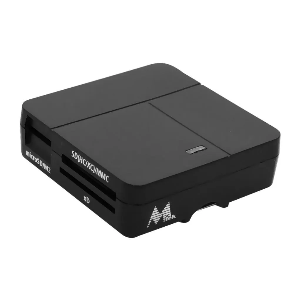 Leitor De Memória Card Mtek CR-620 USB 2.0 Preto