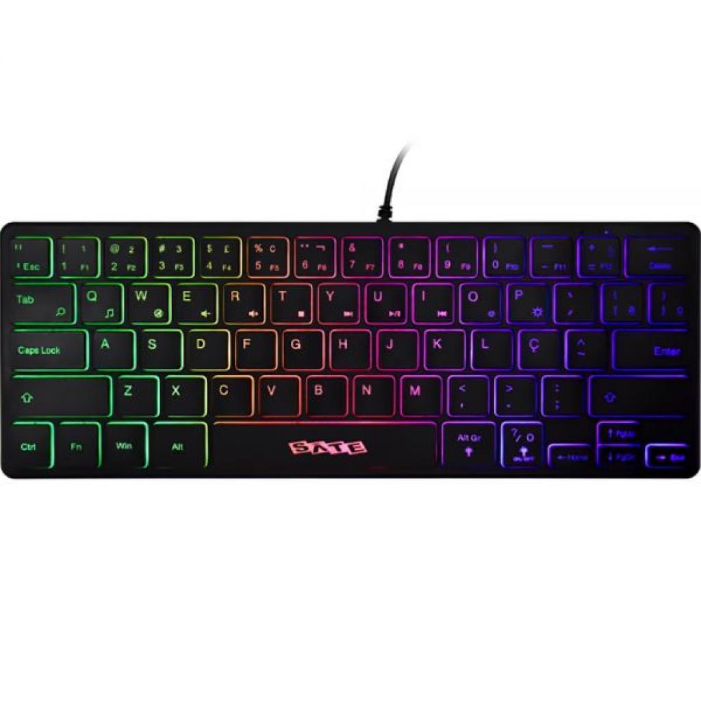 Teclado USB Satellite AK871 Rgb Português