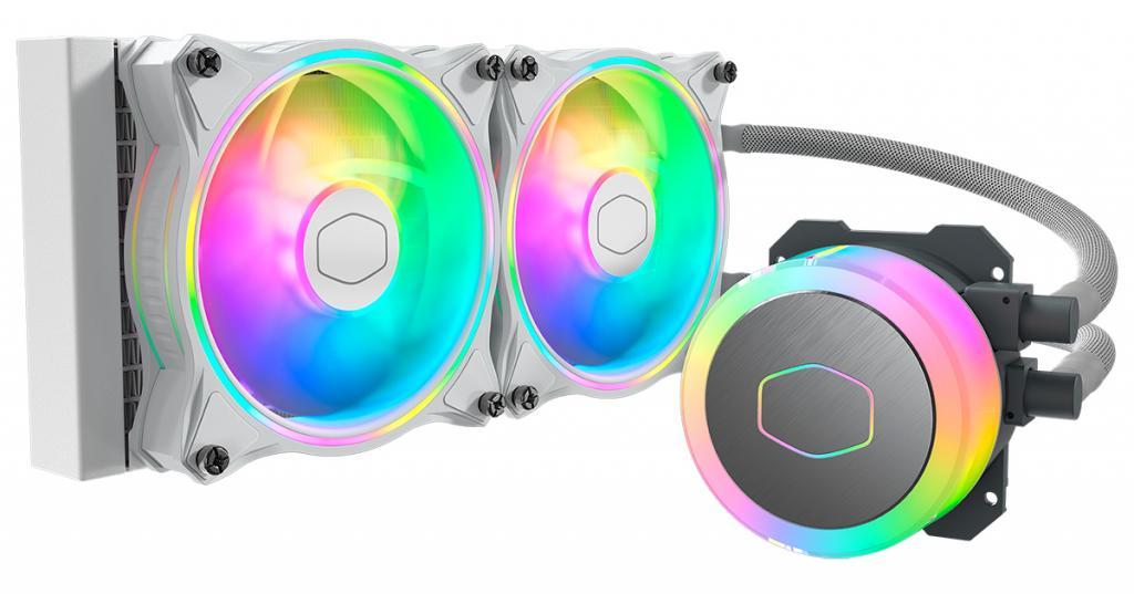 Cooler Processador Coolermaster Liquid ML240 Illusion Branco