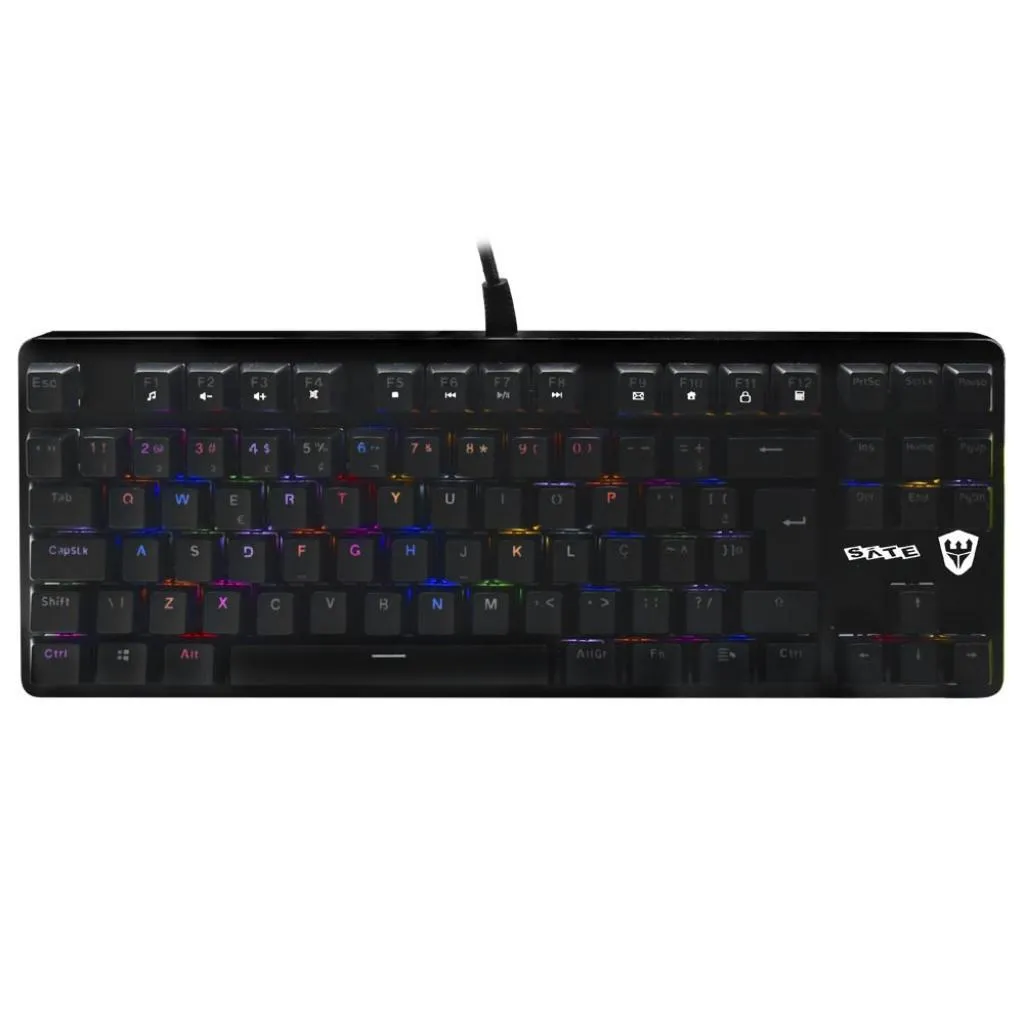 Anúncio: Teclado USB Satellite GK501 Gamer Mecânico Português