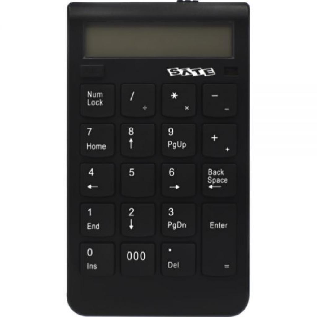Teclado Numérico USB Satellite AK-183 Com Calculadora
