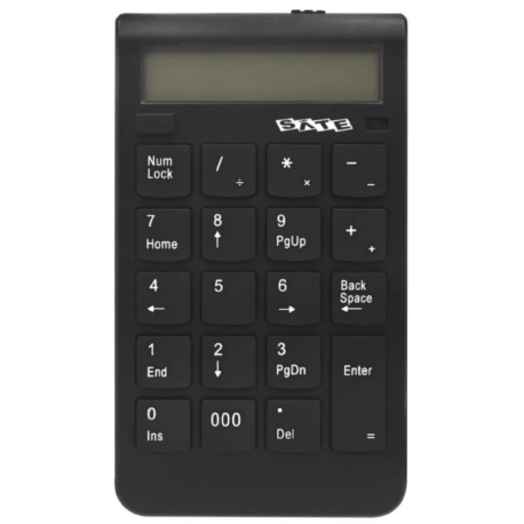 Teclado Numérico USB Sem Fio Satellite AK-185G