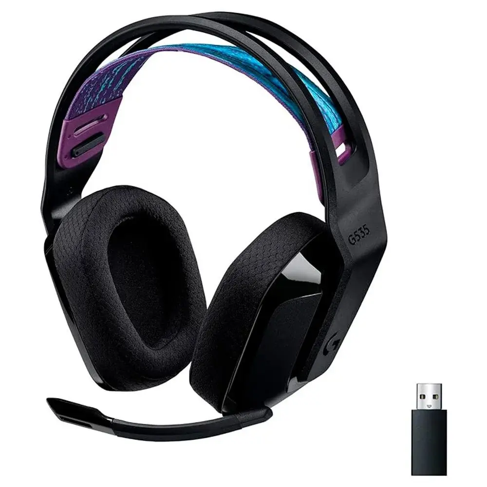 FONE LOGITECH G535 LIGHTSPEED PRETO S/FIO
