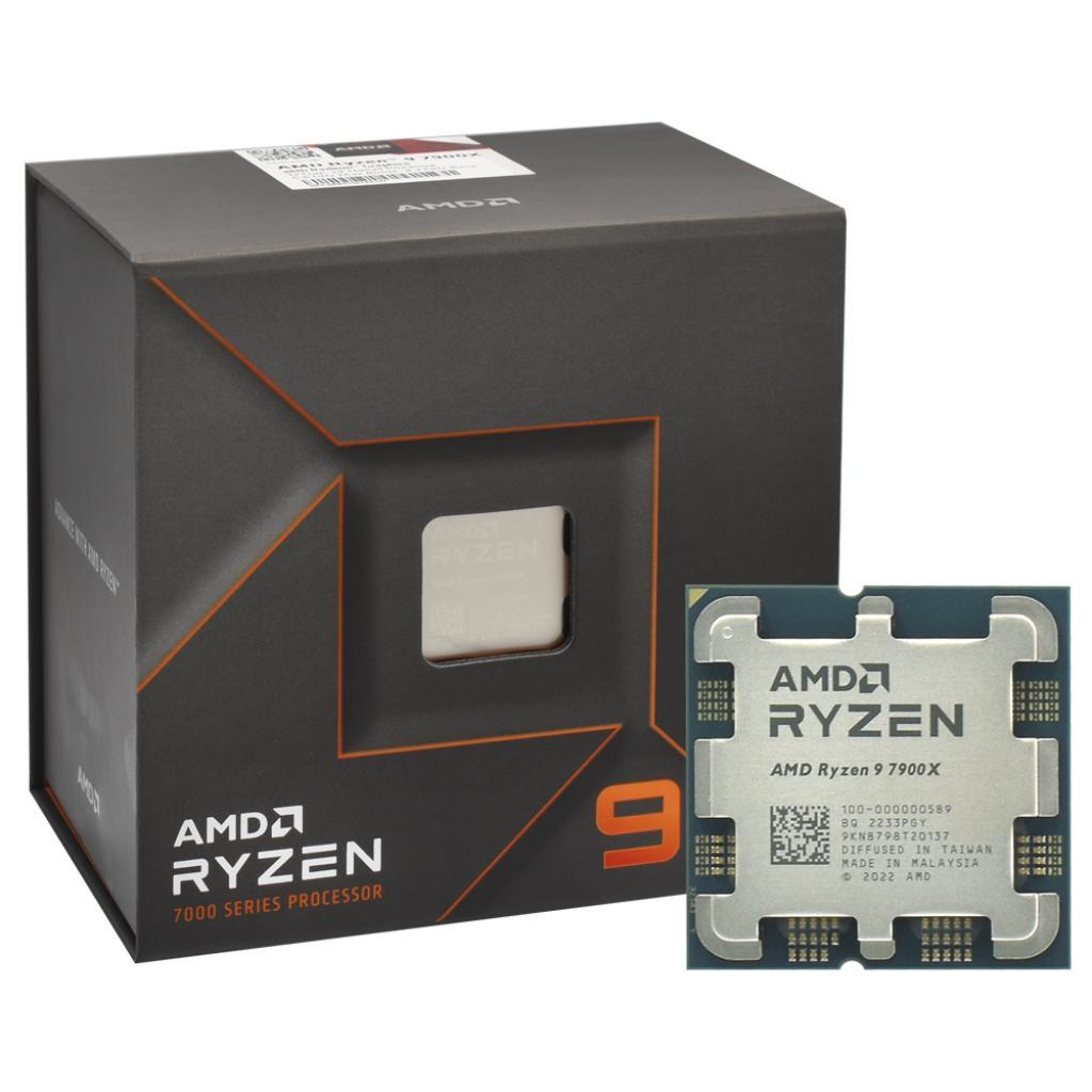 CPU Amd AM5 Ryzen R9-7900 3.7GHz 76MB Processador Desktop