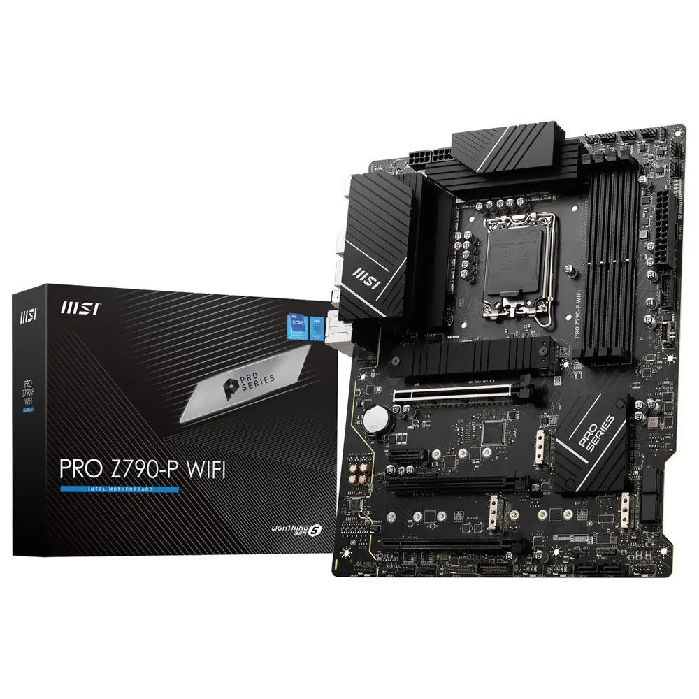 Anúncio: Placa Mãe MSI Pro Z790-P Wi-Fi Socket LGA 1700 / DDR5