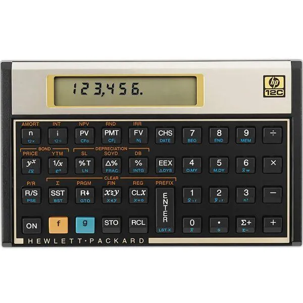Calculadora Financeira HP 12C - Dourado (PHILIPPINES)