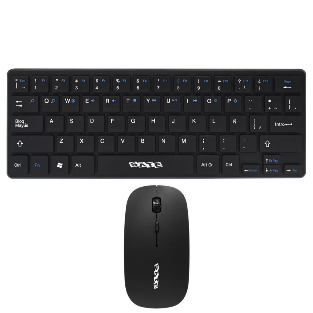 Teclado USB Satellite AK732G Com Mouse Sem Fio Espanhol