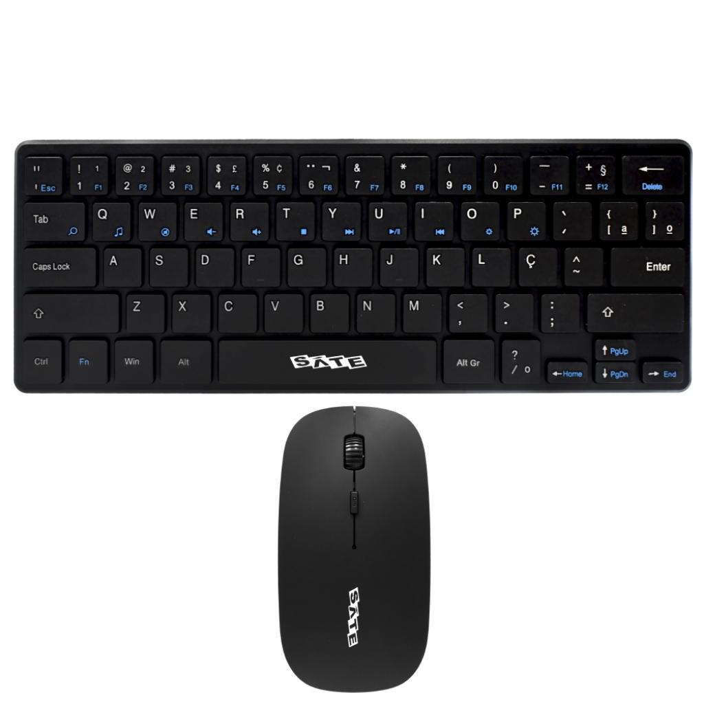 Teclado USB Satellite AK731G com MOU sem fio Portugues