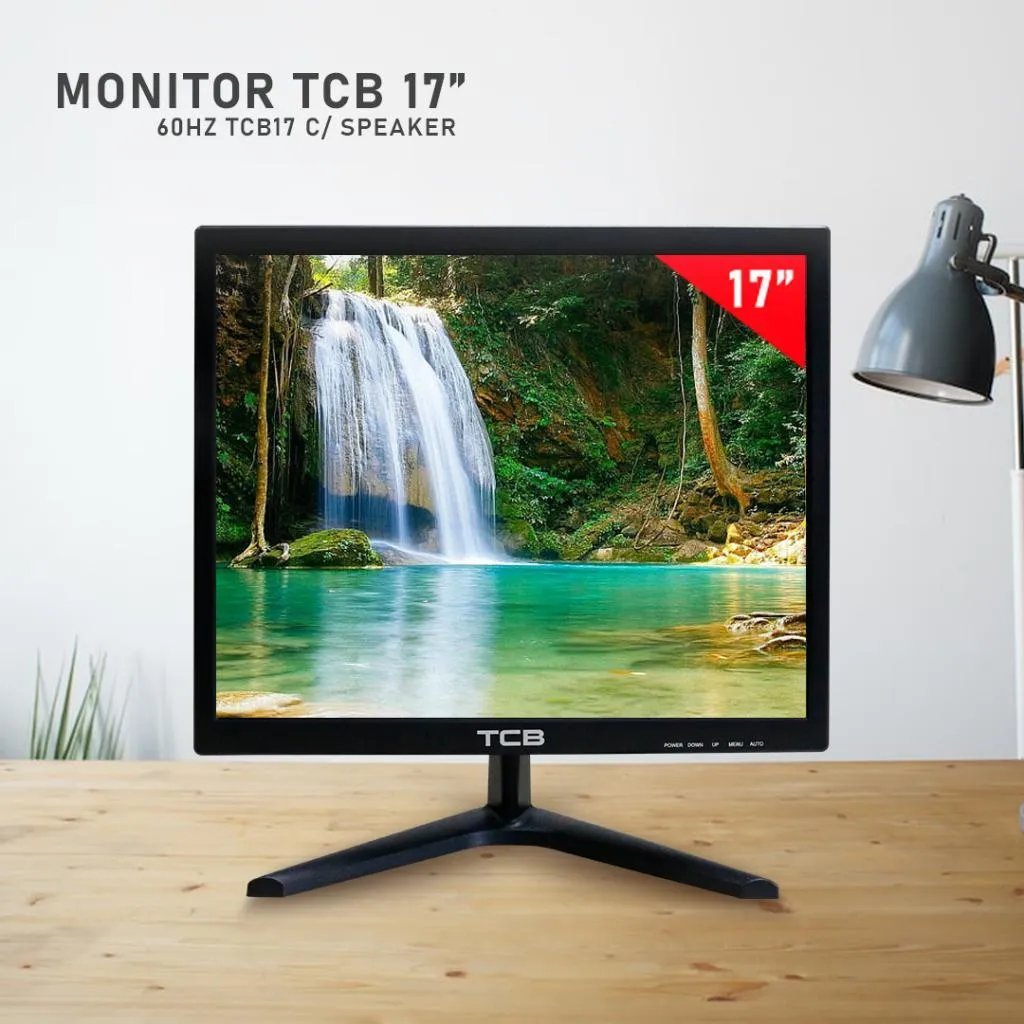 Monitor Led 17" TCB TCB17 Com Speaker Hdmi/Vga