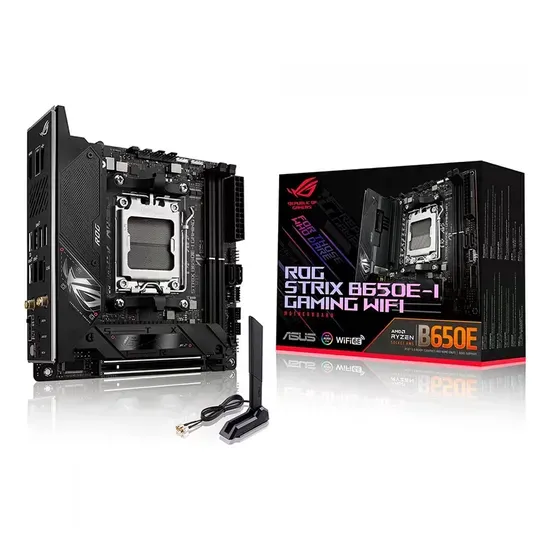 Placa Mãe Amd (AM5) Asus B650E-I Rog Strix Gaming Wifi