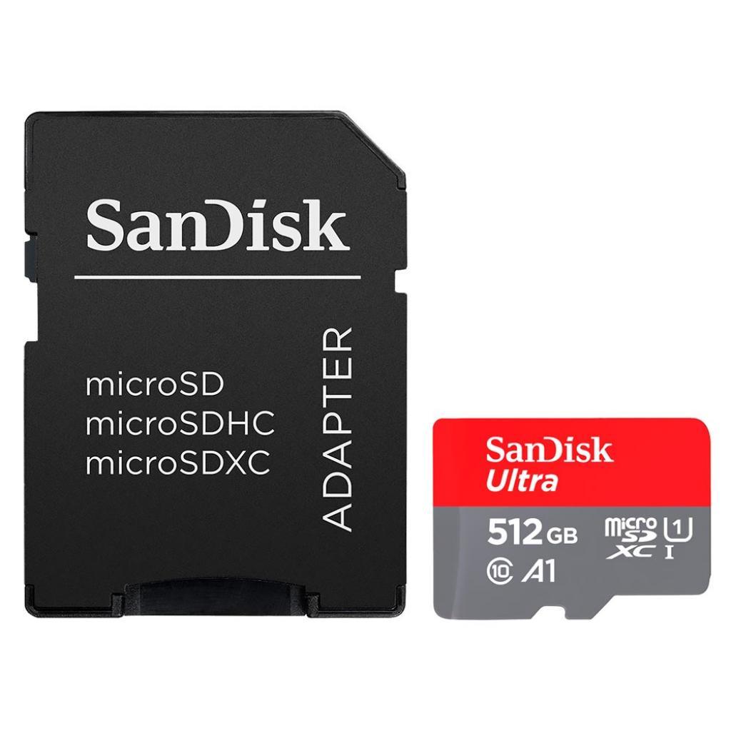 Cartão De Memóriaória Microsd 512GB Sandisk Ultra Classe 10 150MB/s