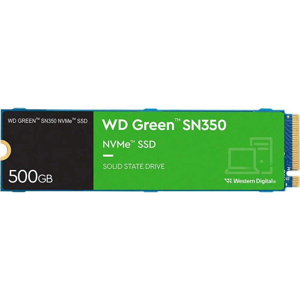 Hd SSD M.2 500GB Wd Green SN350 WDS500G2G0C Nvme
