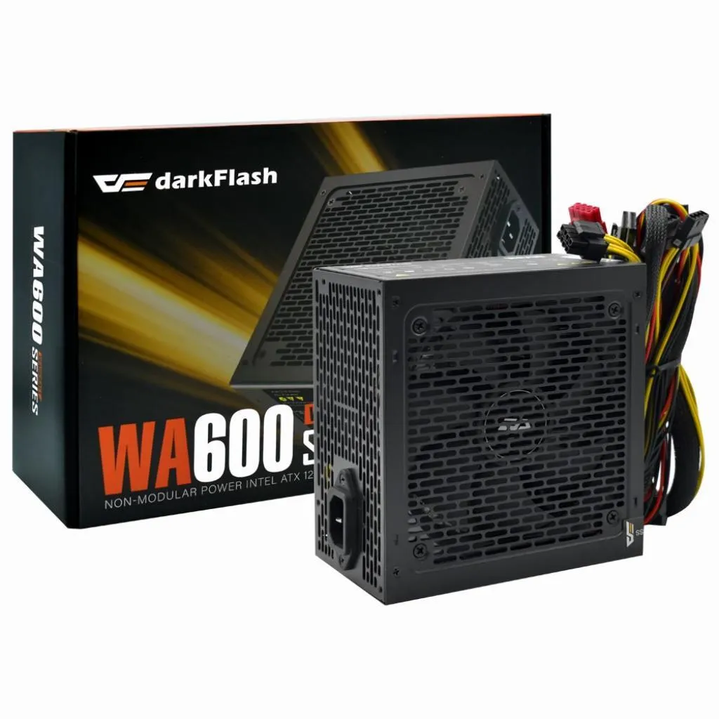 FONTE 600W DARKFLASH WA600 WARCRAFT 220V