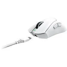 Mouse Razer Deathadder V3 Pro Ergonomic Branco Sem Fio RZ01-04630200-R3U1
