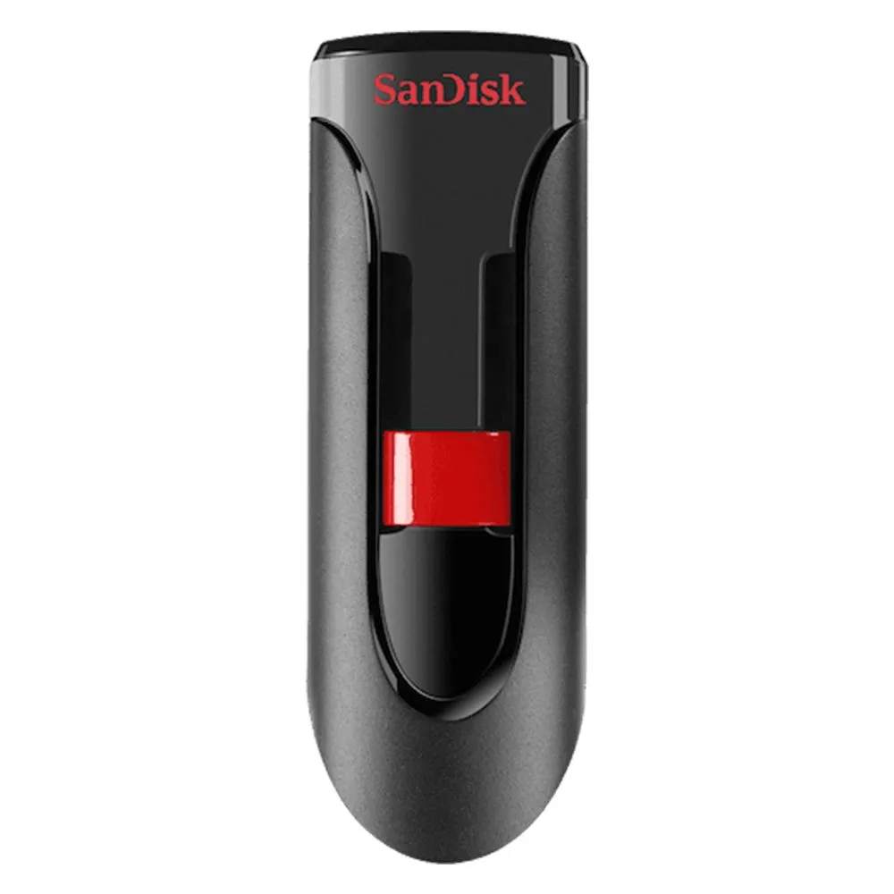 Pen Drive SanDisk Cruzer Glide Z600 32GB USB 3.0 - Preto/Vermelho