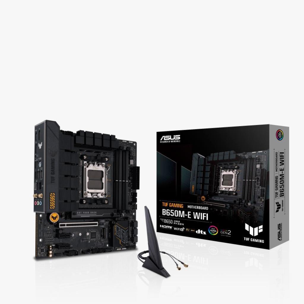 Placa Mae Amd (Am5) Asus B650m-E Tuf Gaming Ddr5 WIFI